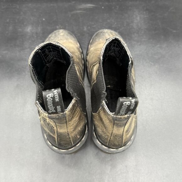 Dr. Doc Martens Women’s Size 5 Cadence Chelsea Boots Brown Leather Distressed - Picture 7 of 9